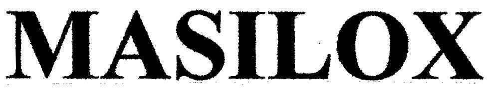 Mẫu nhãn hiệu MASILOX