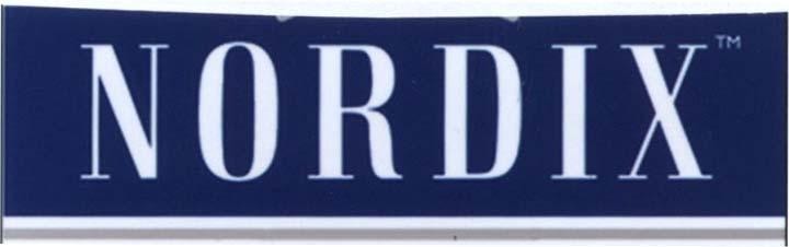 Mẫu nhãn hiệu NORDIX TM