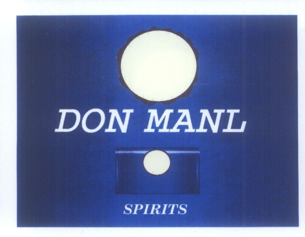 Mẫu nhãn hiệu DON MANL SPIRITS