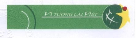 Mẫu nhãn hiệu Vì TƯƠNG LAI VIệT