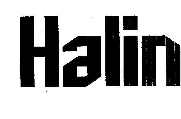 Mẫu nhãn hiệu HALIN
