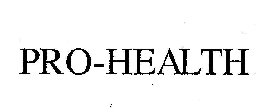 Mẫu nhãn hiệu PRO HEALTH