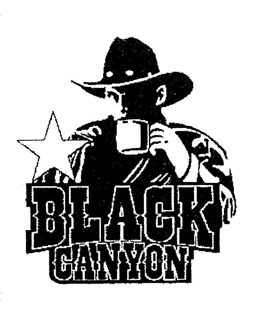 Mẫu nhãn hiệu BLACK CANYON