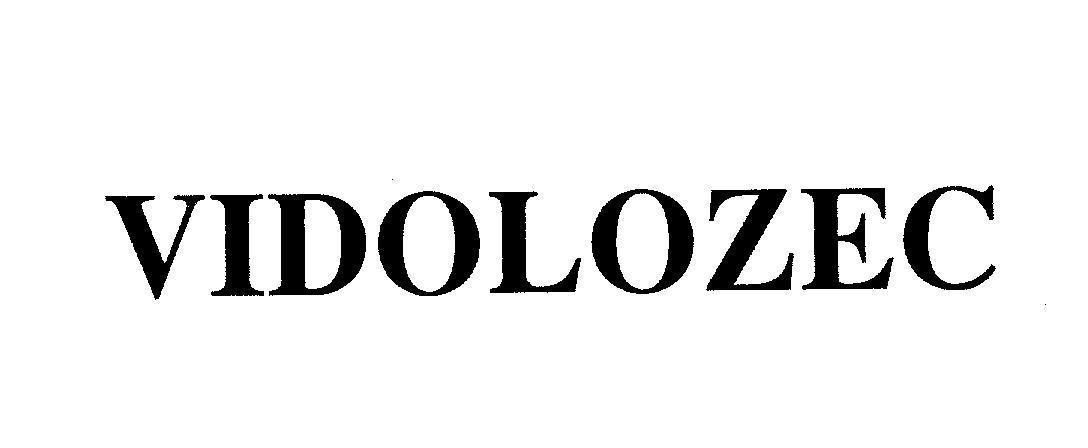 Mẫu nhãn hiệu VIDOLOZEC