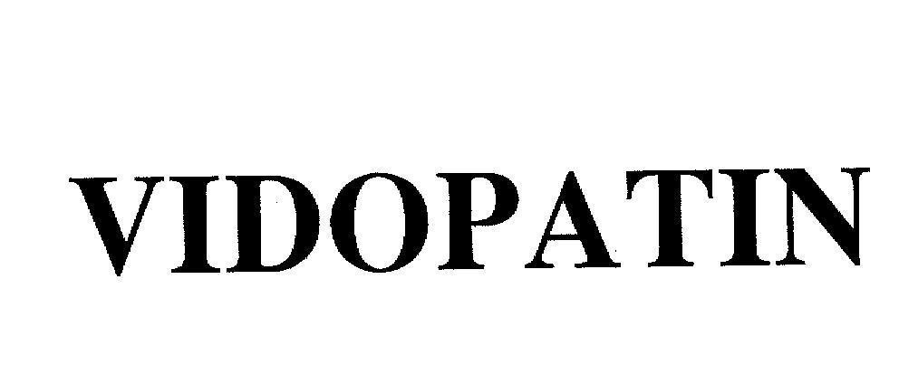 Mẫu nhãn hiệu VIDOPATIN