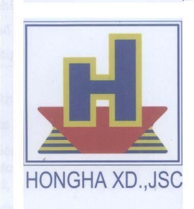 Mẫu nhãn hiệu H HONGHA XD JSC