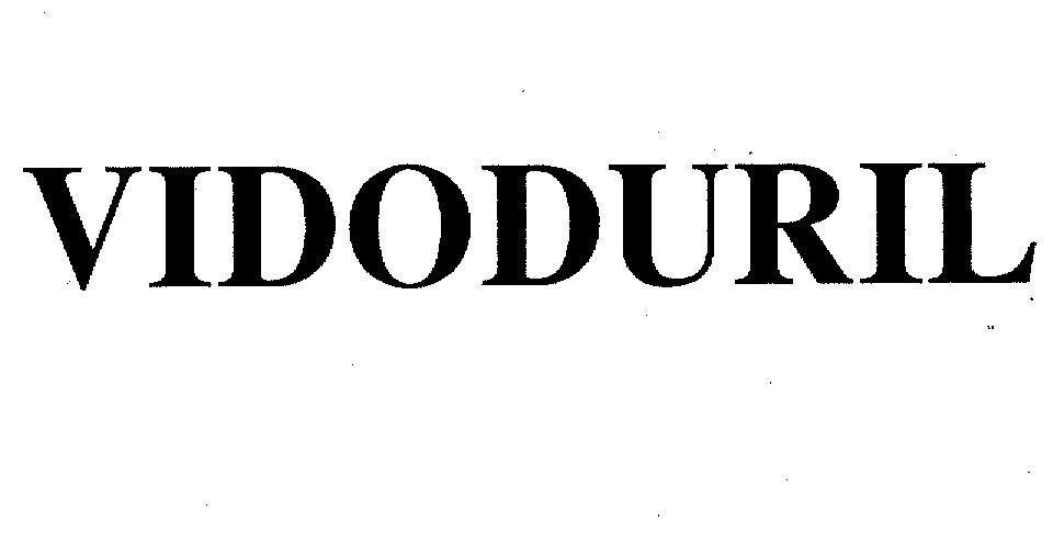 Mẫu nhãn hiệu VIDODURIL