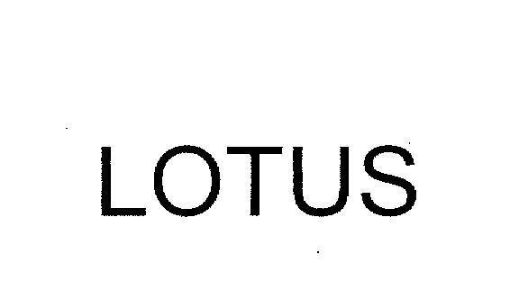 Mẫu nhãn hiệu LOTUS