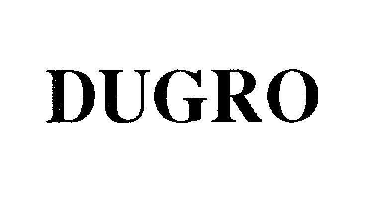 Mẫu nhãn hiệu DUGRO