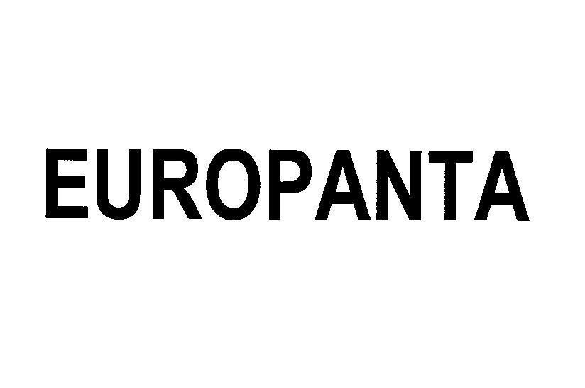 Mẫu nhãn hiệu EUROPANTA