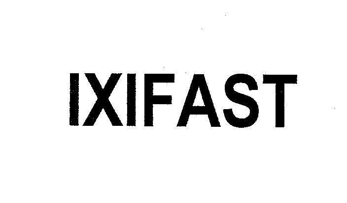 Mẫu nhãn hiệu IXIFAST
