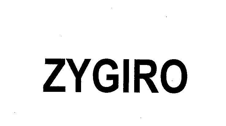 Mẫu nhãn hiệu ZYGIRO