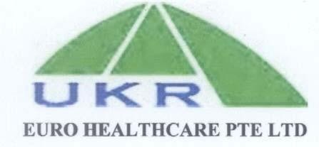 Mẫu nhãn hiệu UKR EURO HEALTHCARE PTE LTD