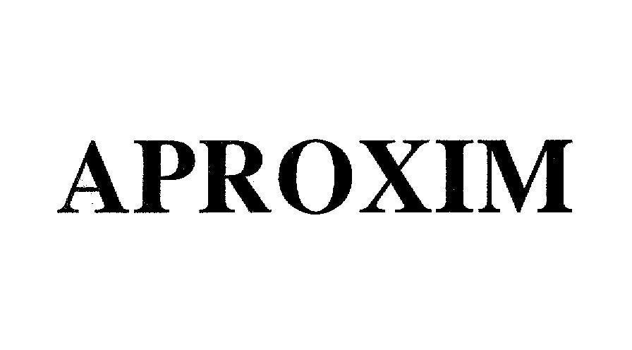 Mẫu nhãn hiệu APROXIM