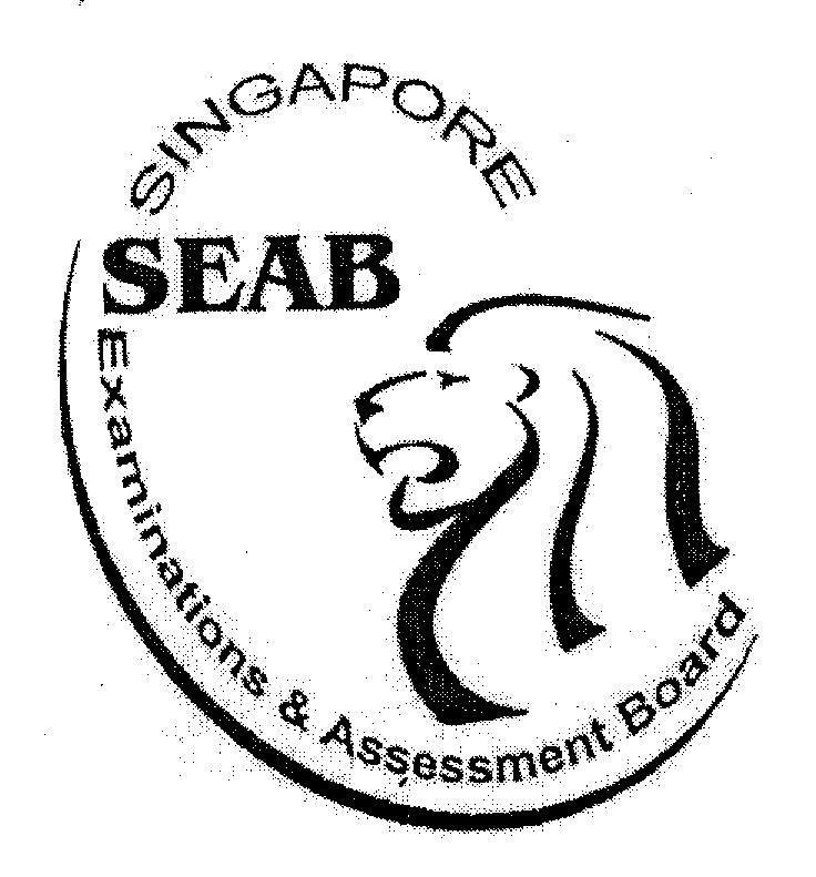 Mẫu nhãn hiệu SEAB SINGAPORE EXAMINATION ASSESSMENT BOARD