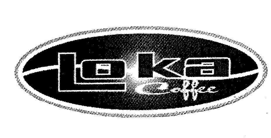 Mẫu nhãn hiệu LOKA COFFEE