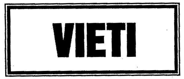 Mẫu nhãn hiệu VIETI
