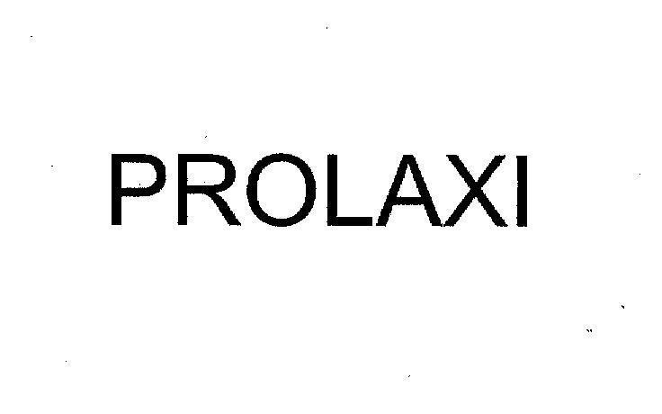 Mẫu nhãn hiệu PROLAXI