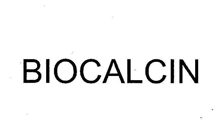 Mẫu nhãn hiệu BIOCALCIN