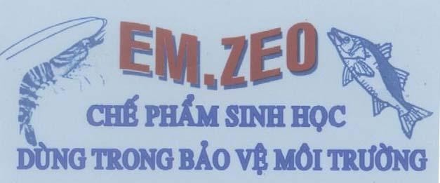 Mẫu nhãn hiệu EM.ZEO CHế PHẩM SINH HọC DùNG TRONG BảO Vệ MÔI TRƯờNG