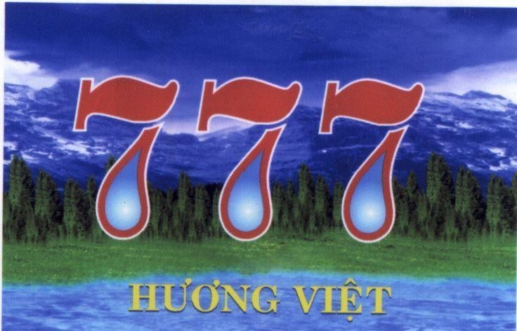 Mẫu nhãn hiệu Hương Việt 777