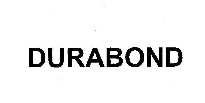 Mẫu nhãn hiệu DURABOND