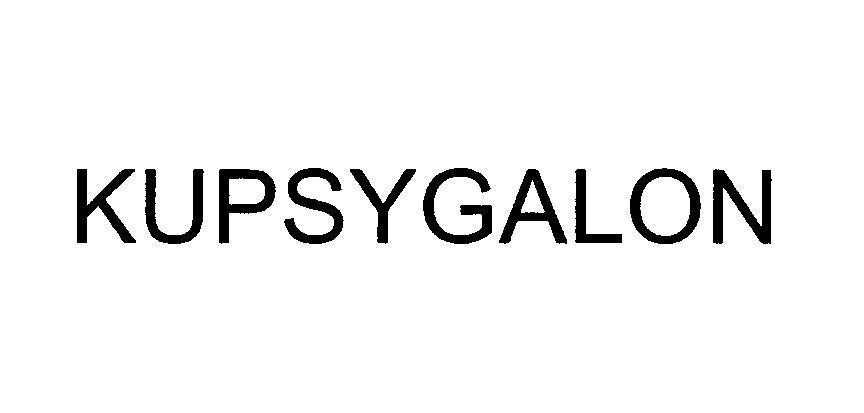 Mẫu nhãn hiệu KUPSYGALON