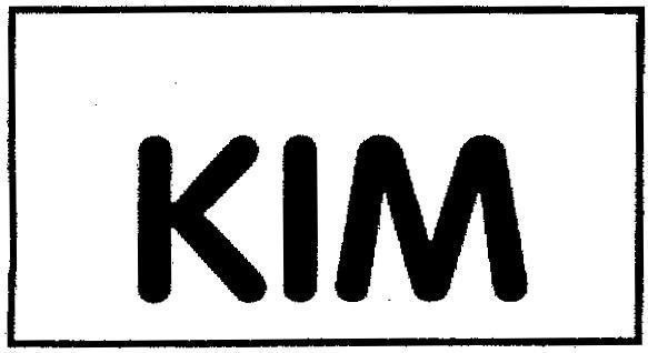 Mẫu nhãn hiệu KIM
