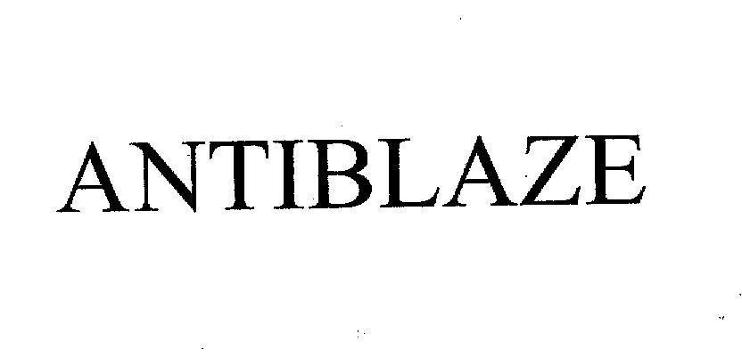 Mẫu nhãn hiệu ANTIBLAZE
