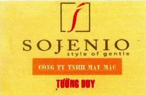 Mẫu nhãn hiệu S Tường Duy SOJENIO Công Ty TNHH May Mặc