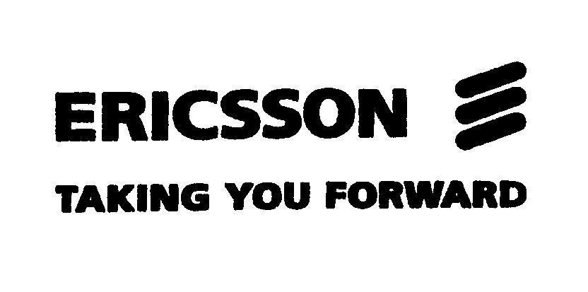 Mẫu nhãn hiệu ERICSSON TAKING YOU FORWARD