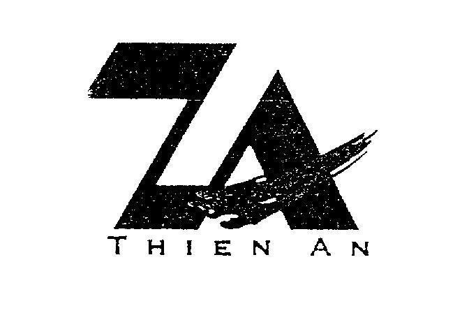 Mẫu nhãn hiệu TA THIEN AN