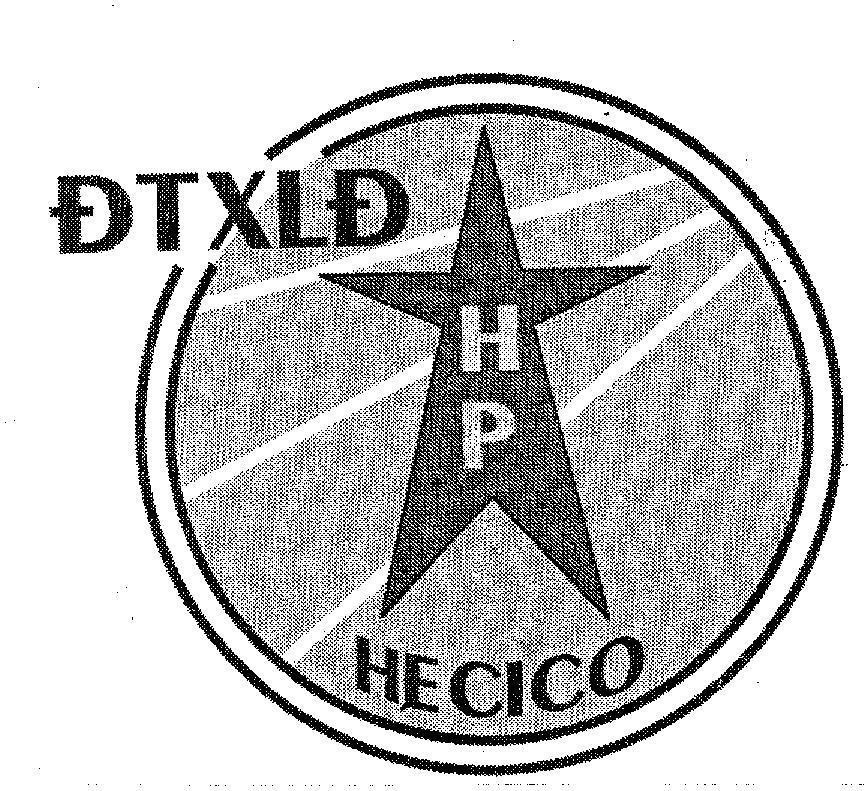 Mẫu nhãn hiệu HECICO ĐTXLĐ H P
