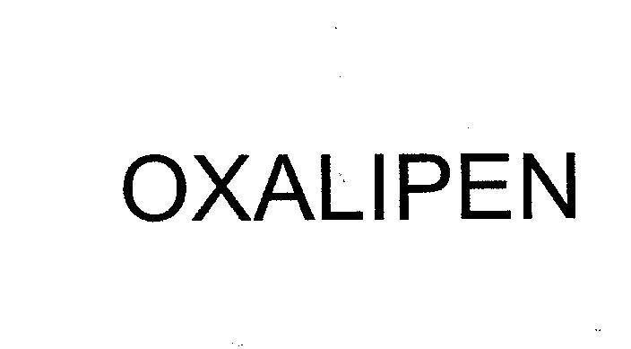 Mẫu nhãn hiệu OXALIPEN