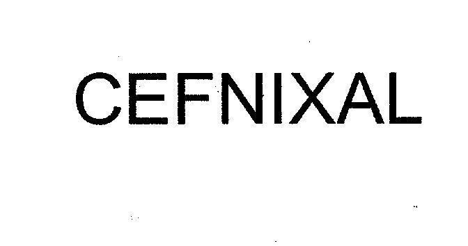 Mẫu nhãn hiệu CEFNIXAL