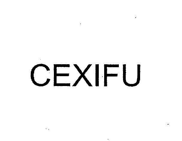 Mẫu nhãn hiệu CEXIFU