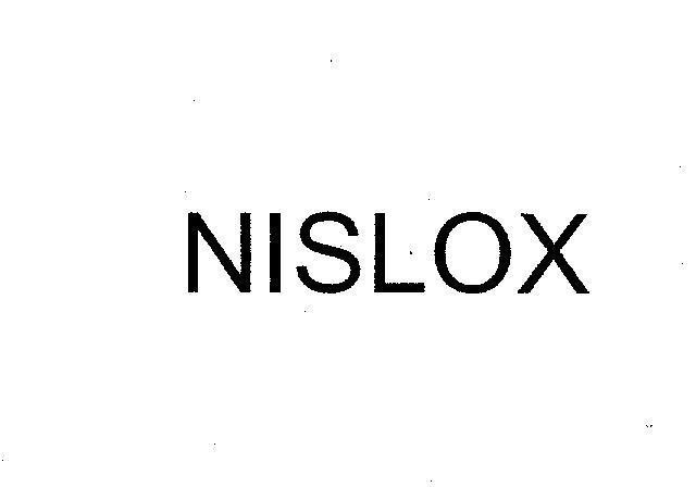 Mẫu nhãn hiệu NISLOX