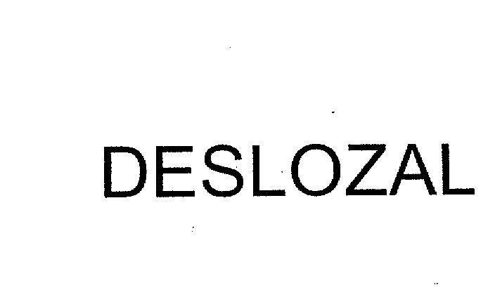 Mẫu nhãn hiệu DESLOZAL