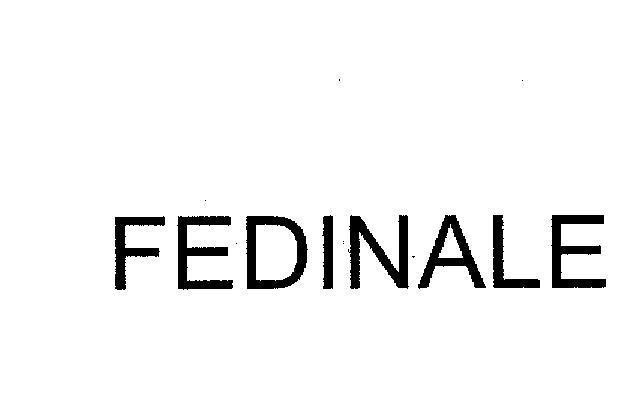 Mẫu nhãn hiệu FEDINALE