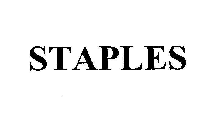 Mẫu nhãn hiệu STAPLES