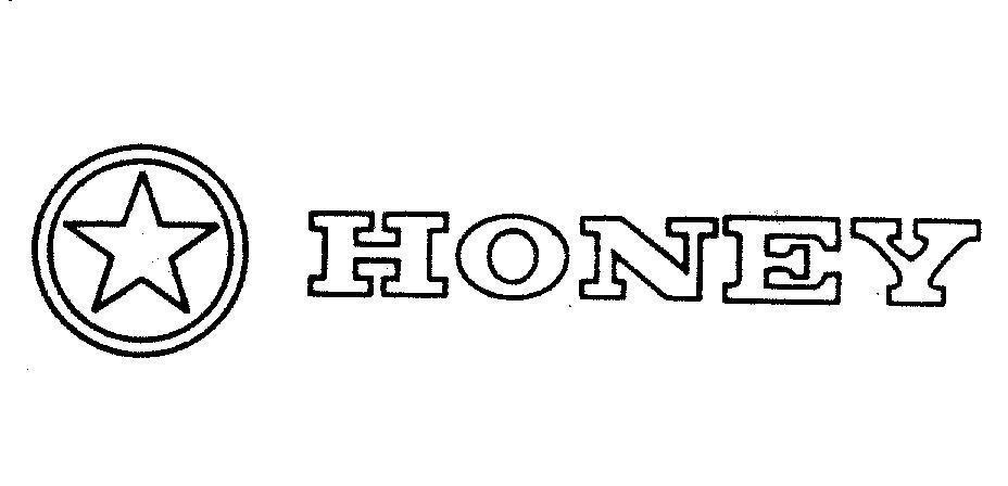 Mẫu nhãn hiệu HONEY
