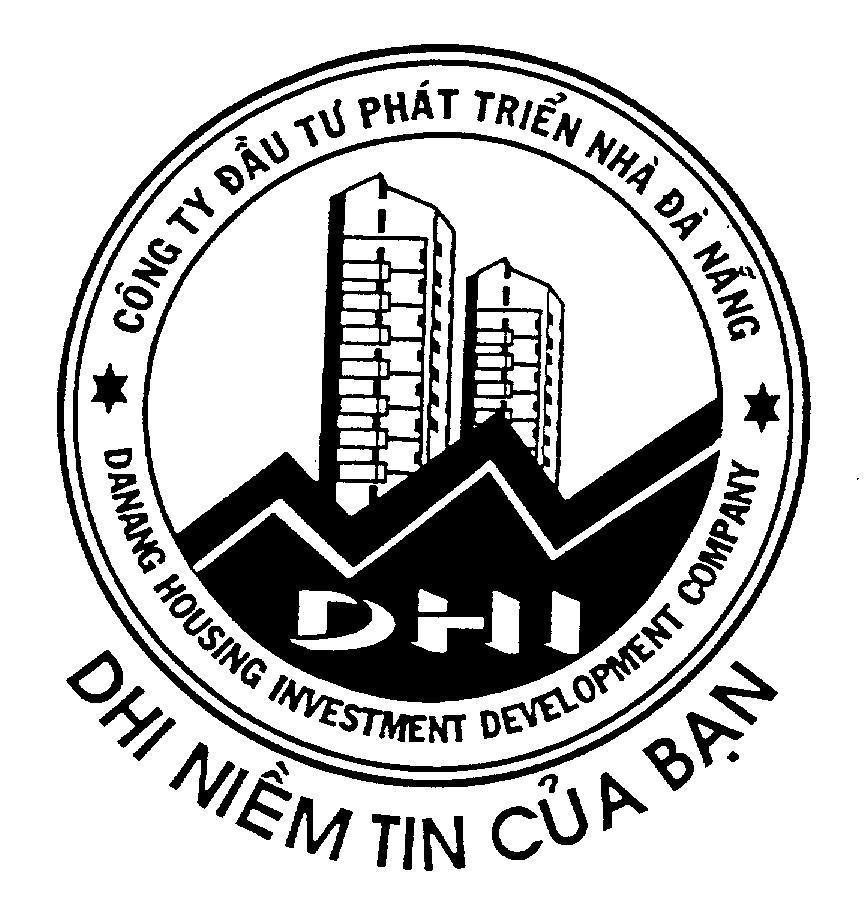 Mẫu nhãn hiệu DHI Niềm tin của bạn Đà Nẵng Công ty đầu tư phát triển nhà