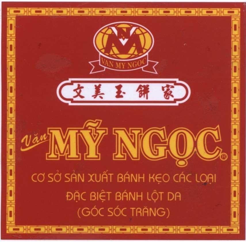 Mẫu nhãn hiệu VĂN Mỹ NGọC V M N