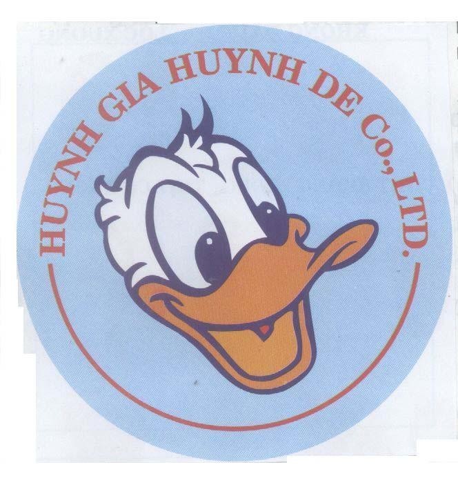 Mẫu nhãn hiệu HUYNH GIA HUYNH DE CO LTD