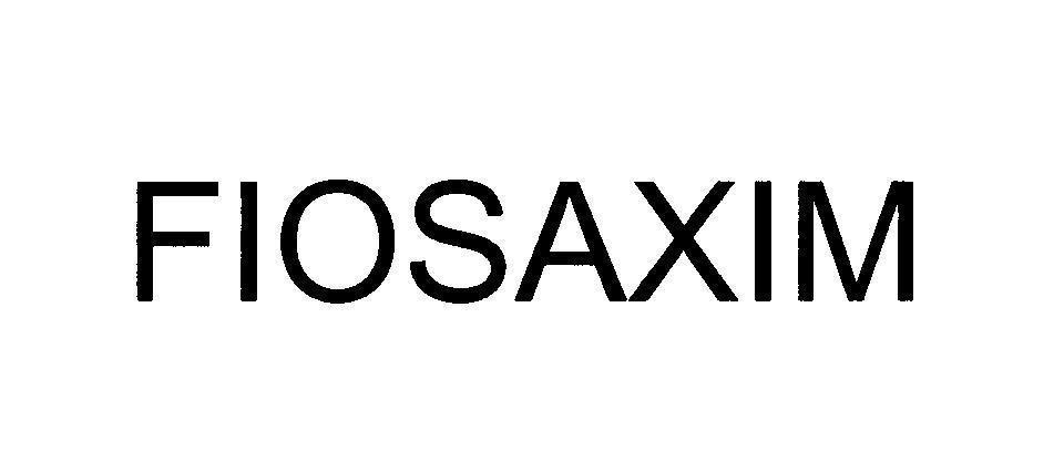 Mẫu nhãn hiệu FIOSAXIM
