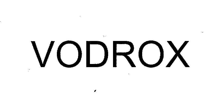 Mẫu nhãn hiệu VODROX