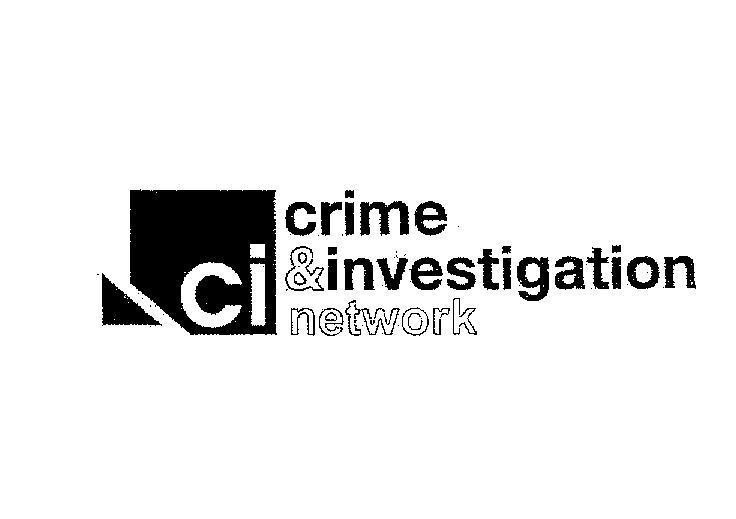 Mẫu nhãn hiệu CRIME CI INVESTIGATION NETWORK