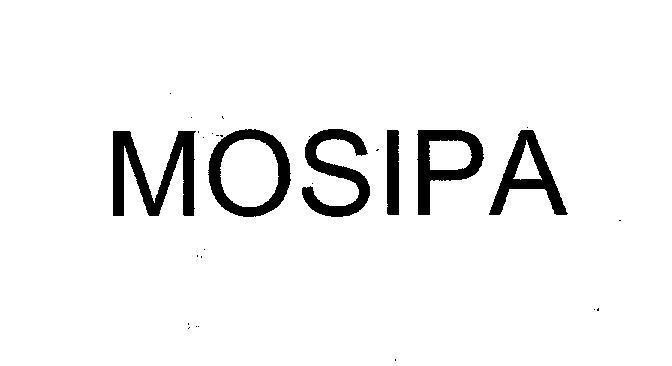 Mẫu nhãn hiệu MOSIPA