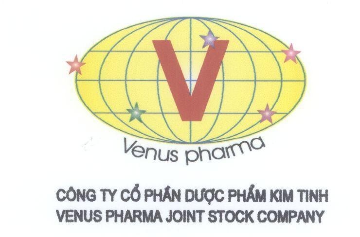 Mẫu nhãn hiệu KIM TINH VENUS V PHARMA CONG TY CO PHAN DUOC