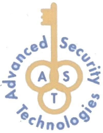 Mẫu nhãn hiệu A S T ADVANCED SECURITY TECHNOLOGIES